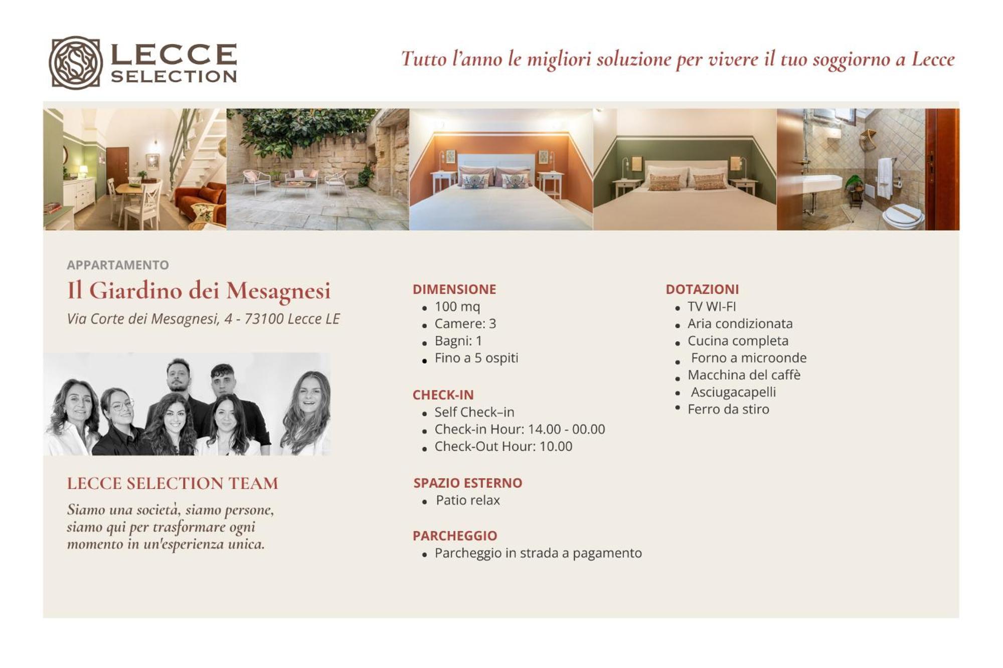 Apartamento Il Giardino Dei Mesagnesi - Lecce Selection Exterior foto